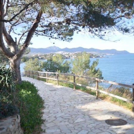 Residence Avec Piscine Face A La Mer, 1Ere Ligne Llançà Exterior foto
