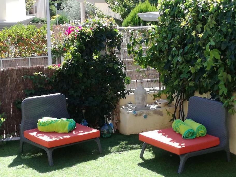 Residence Avec Piscine Face A La Mer, 1Ere Ligne Llançà Exterior foto